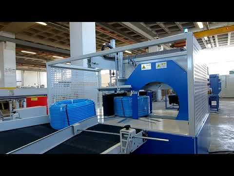 Toroidal wrapping machine
